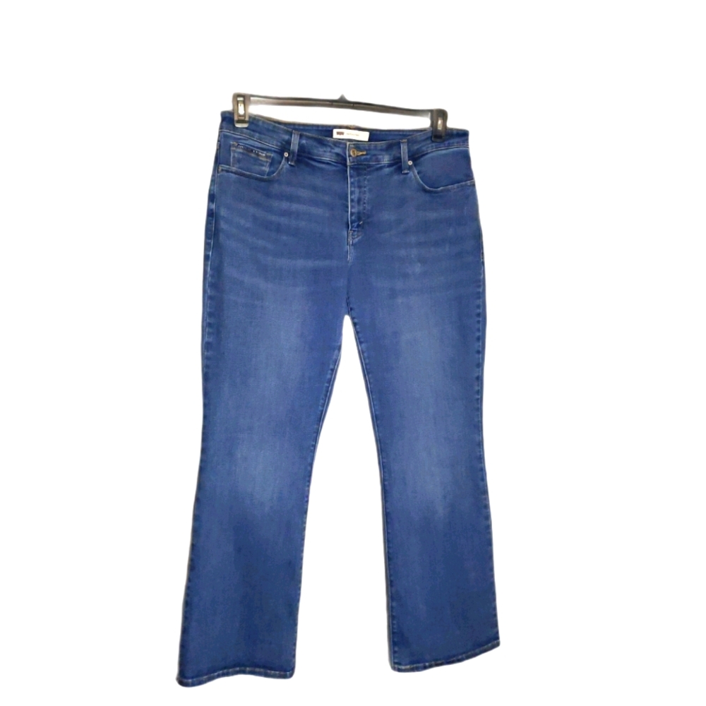 Levi's bold curved flare jeans